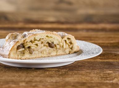 Strudel di mele con pasta frolla