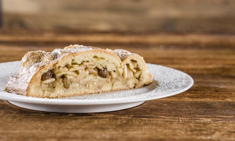 Strudel di mele con pasta frolla