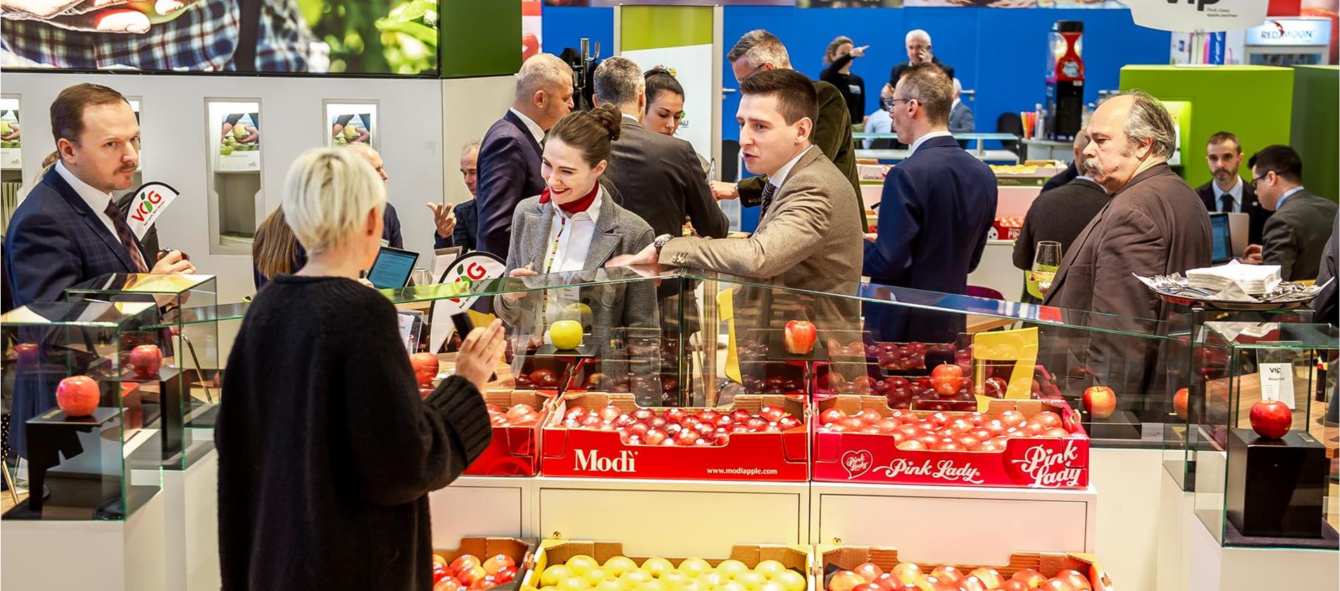 il nostro stand delle mele