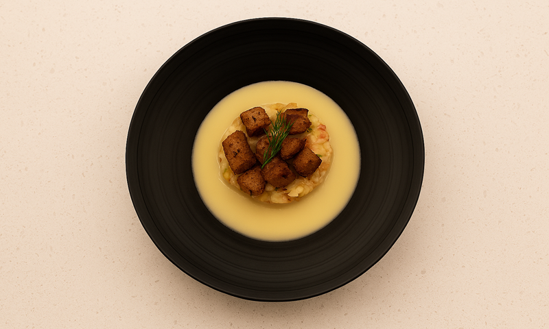 Tartare di Mela Alto Adige IGP e trota con rafano