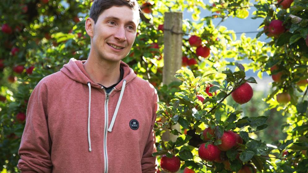 Apfelbauer Simon Ruatti aus Naturns