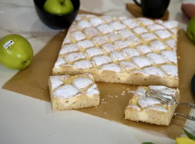 La torta trapuntata finita